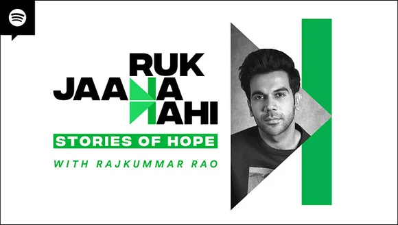 Actor Rajkummar Rao hosts Spotify's eight-episode podcast series ‘Ruk jaana nahi'