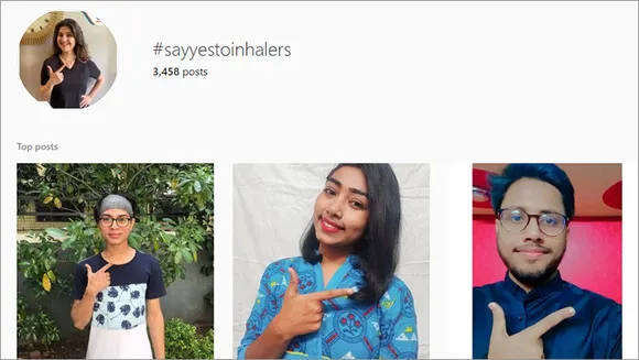 Cipla executes a social media word-of-mouth #SayYesToInhalers campaign with Brandie