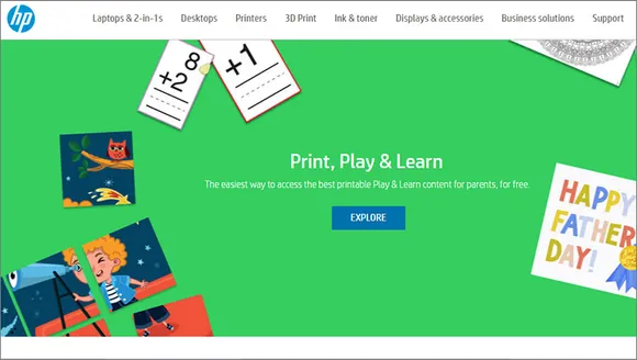 HP's #PrintPlayLearn campaign makes lockdown constructive for little ones