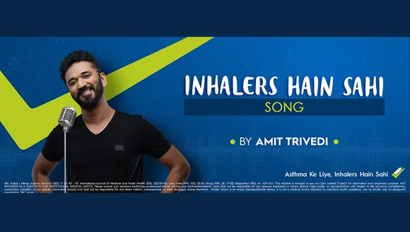 Cipla launches #InhalersHainSahi song by Amit Trivedi to distil myths & educate patients on the right treatment for Asthma