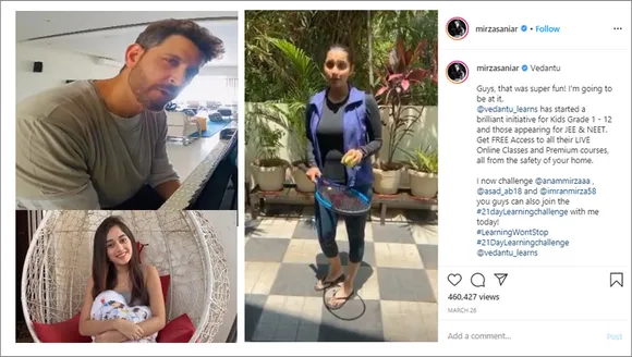 Vedantu's #21DaysLearningChallenge garners more than 40 million views on Instagram