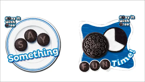 Oreo's #SayItWithOreo campaign finds an apt Conversation Media Marketing partner with Bobble “Keyboard” apps