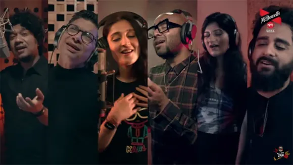 Shaan, Dhvani, and others come together to recreate late KK's ‘Yaari' anthem for McDowell's No1 Soda