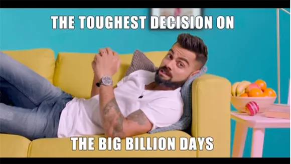 Flipkart introduces memes in TV ads to promote Big Billion Days