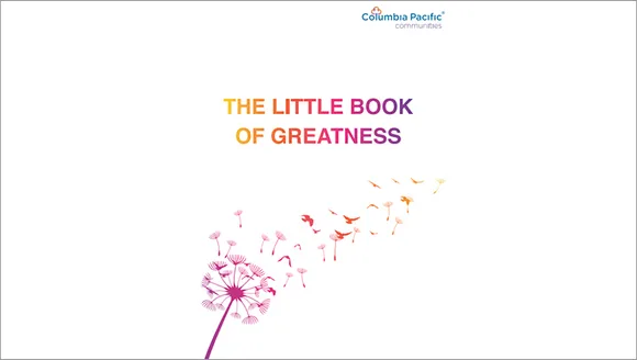 Columbia Pacific Communities' “The Little Book of Greatness” features senior citizens sharing the concept of positive ageing