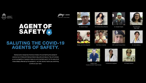 Godrej Locks brings inspiring stories of people who are #AgentofSafety during the pandemic