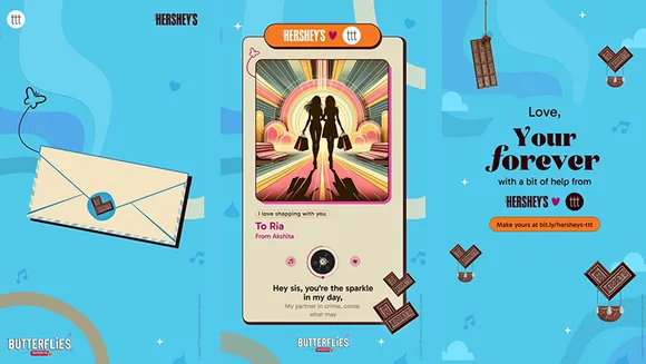 TTT and Hershey India introduce Generative AI website for tailored dedications for V-day