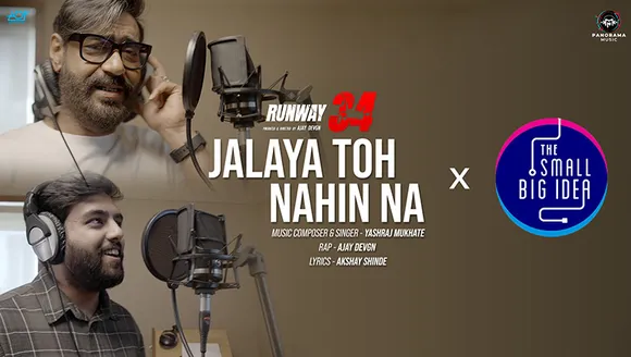 TheSmallBigIdea makes Ajay Devgn collaborate with Yashraj Mukhate for ‘Jalaya Toh Nahin Na' track