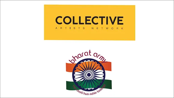 Collective Artists Networks Big Bang Social bags mandate to represent The Bharat Army