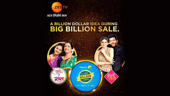 Flipkart integrates Big Billion Days with Zee TV shows