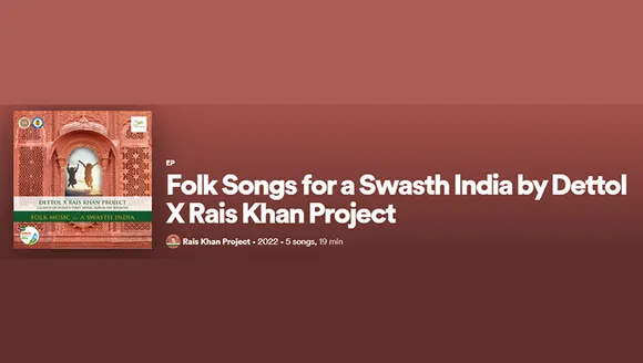 Dettol Banega Swasth India launches music album on hygiene- ‘Folk Music for a Swasth India'