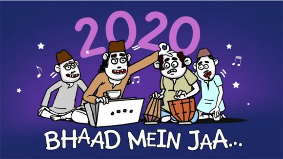 Wakefit.co says ‘Bhaad Mein Jaa 2020' in its rewind qawwali