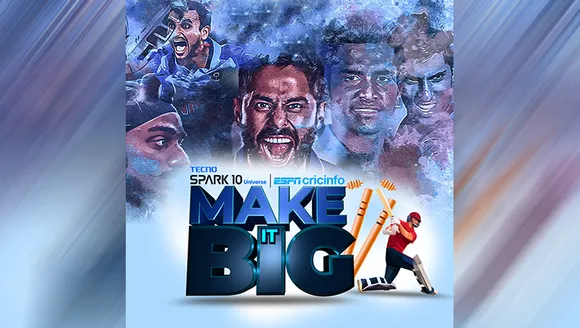 Tecno collaborates with ESPNcricinfo to bring ‘Make It Big' stories of new-age cricketers