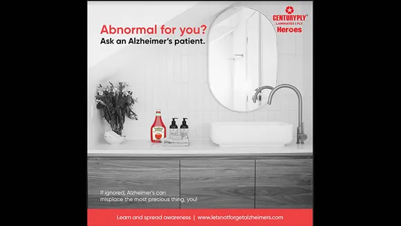 CenturyPly partners with Sociowash to launch #LetsNotForgetAlzheimers campaign