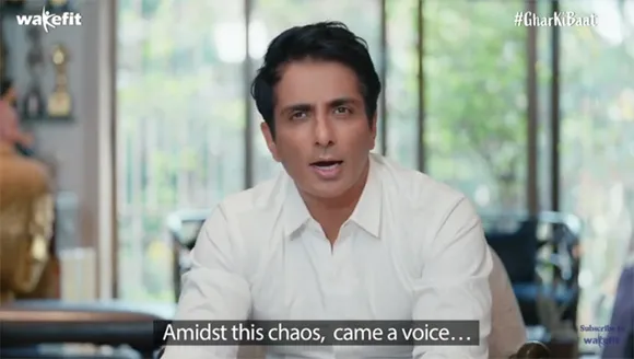 Wakefit.co gives a shout-out to Covid warriors through its ‘Sabke ghar ki baat' campaign featuring Sonu Sood