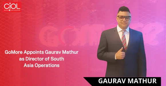 GoMore Appoints Gaurav Mathur as Director of South Asia Operations