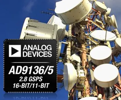 Analog Devices delivers 2.8-GSPS dual 16-bit D/A converter