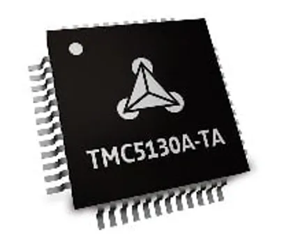Trinamic stepper motion control IC with integrated motor drive delivers 50V / 2A performance