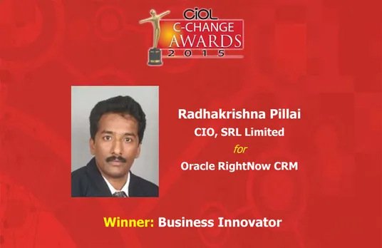 G Radhakrishna Pillai, an ace in solving business problems with Information Technology