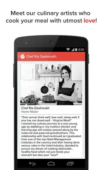 Bite Club app: a virtual  restaurant and a tiffin service