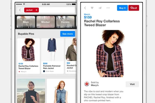 Pinterest clicks ecommerce with a buy button