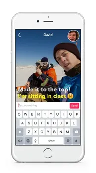 Yahoo launches video texting app