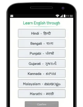 Learning English gets easier with this mobile app!