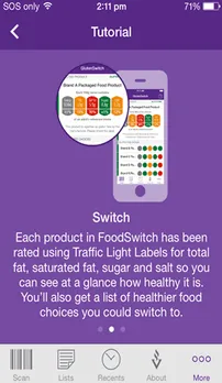 FoodSwitch app to help improve food choices launched in India