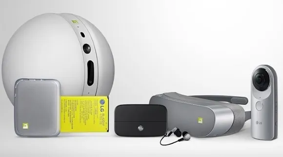 LG G5 comes with a VR and Robot ball