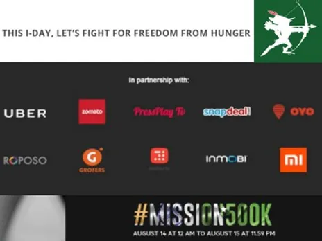 Startups with Robin Hood Army to feed 500K people on both sides of the border