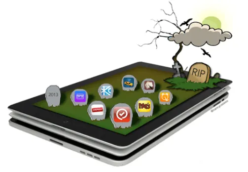 Mobile apps that bombed despite big names