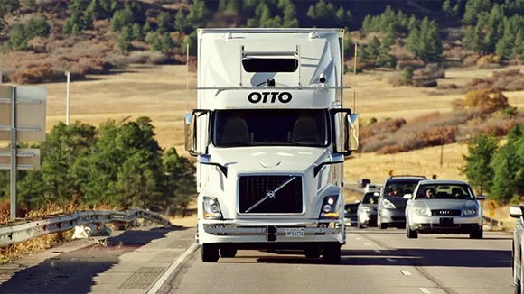 Uber-Otto self-driving truck makes history with first commercial delivery of 50K beer cans