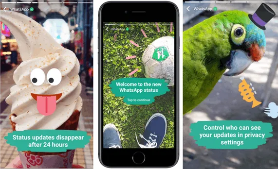 WhatsApp Status gets a Snapchat inspired makeover