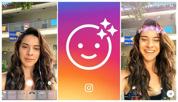 Instagram rolls out Snapchat-like augmented reality 'Face Filters'