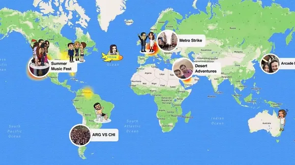 Snapchat launches 'Snap Map' for sharing location with friends