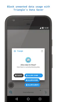 Google's experimental app Triangle helps you preserve mobile data