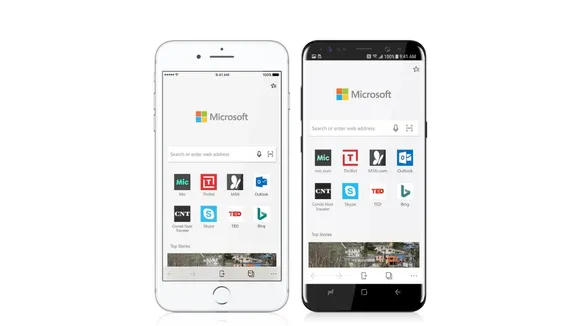 Microsoft brings Edge browser to iOS and Android in beta