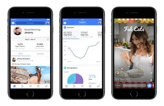 Facebook launches Creators app to promote video content