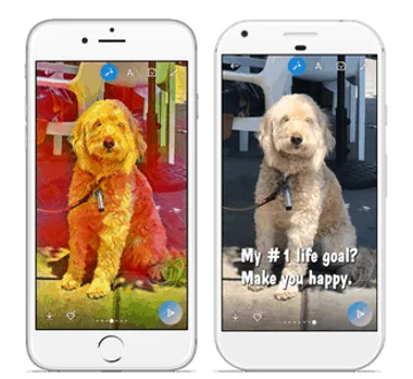 Skype brings Snapchat-like AI photo effects