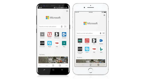 Microsoft Edge is now available on Android and iOS