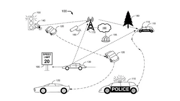 Ford files patent for an autonomous Robocop car
