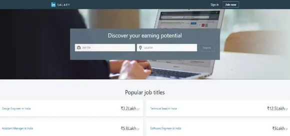 LinkedIn Salary, now available in India
