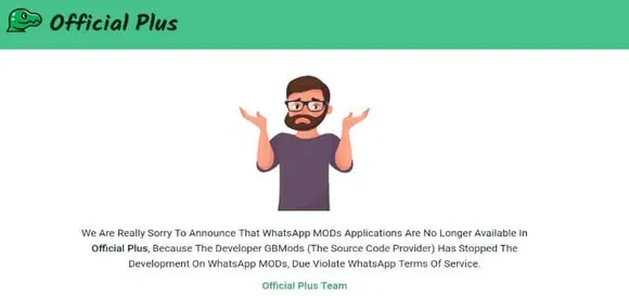 Is GB WhatsApp finally shut off: GBMods developers stopped development on WhatsApp MODs?
