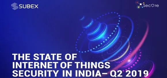 Subex releases the State of IoT Security Report India for Q2 2019