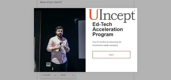 UIncept invites applications for the next cohort of its 6-month acceleration programs for aspiring entrepreneurs starting October 2019