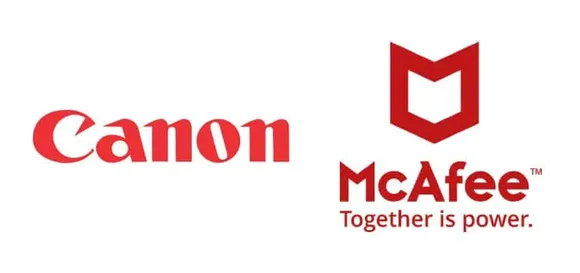 Canon announced partnership with McAfee to protect businesses from ever-evolving security threats