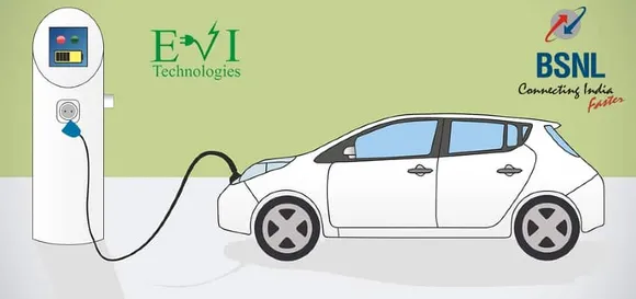 BSNL and EVI Technologies signs MOU for 10 years to install EV Battery Swapping stations across India