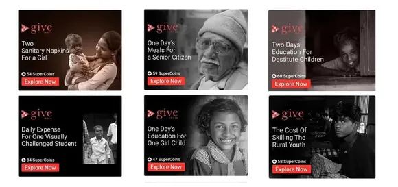 Charity through Flipkart: Donate your supercoins for a super cause to Give India