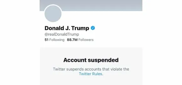 Twitter permanently suspends @realDonaldTrump account