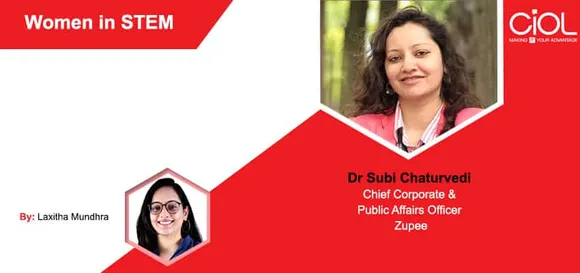 [Women in STEM] Dr Subi Chaturvedi, Chief Corporate & Public Affairs Officer, Zupee